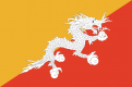 a bandeira de Bhutan