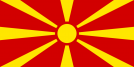 bandeira da Macedónia