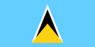 Flagge von St. Lucia