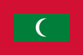 Bandera de las Maldivas