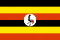 bandeira de Uganda