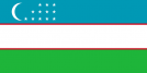 vlajka Uzbekistanu