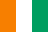 Flagge von Cote d’Ivoire