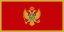 bandeira de Montenegro