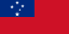 bandeira de Samoa