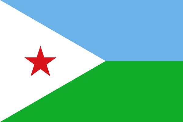 Flaga Djibouti
