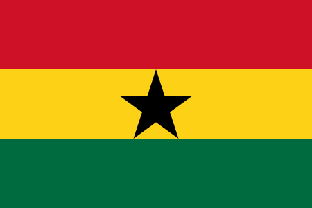 bandeira de Gana