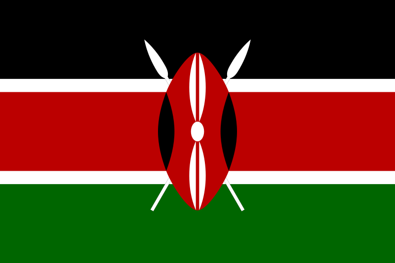bandeira de Kenya