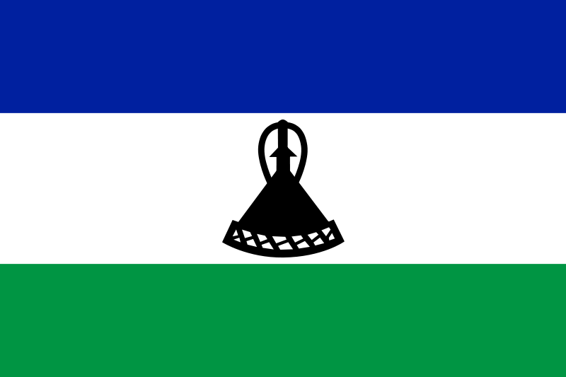 Flaga Lesoto