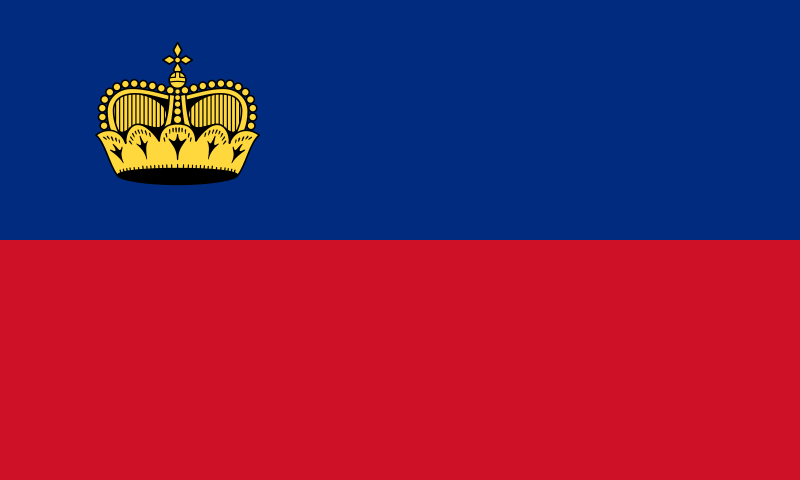 vlajka Lichtenštajnska
