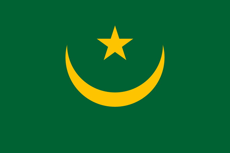 vlajka Mauritánia