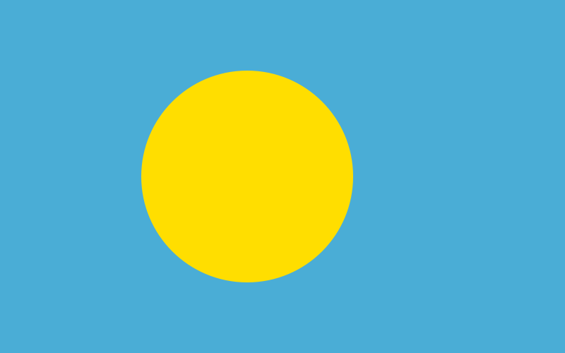 帕劳国旗