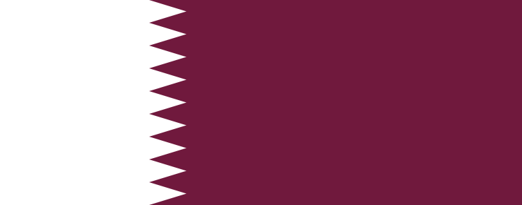 bandeira de Qatar