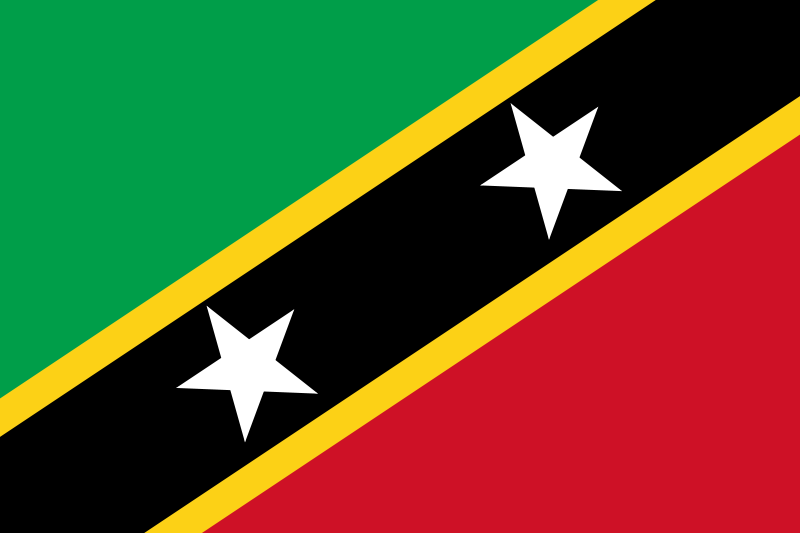 Drapeau de Saint-Kitts-et-Nevis
