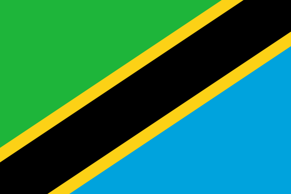 vlajka Tanzánie