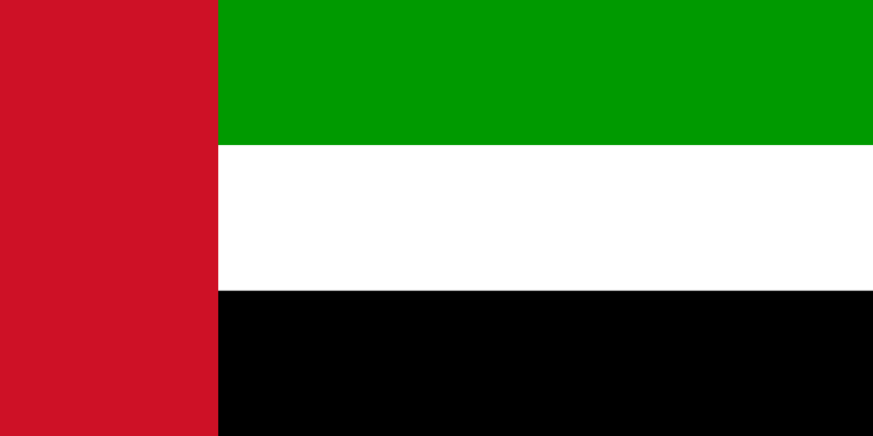 Bandeira de United Arab Emirates
