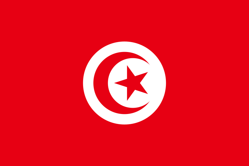 bandeira da Tunísia