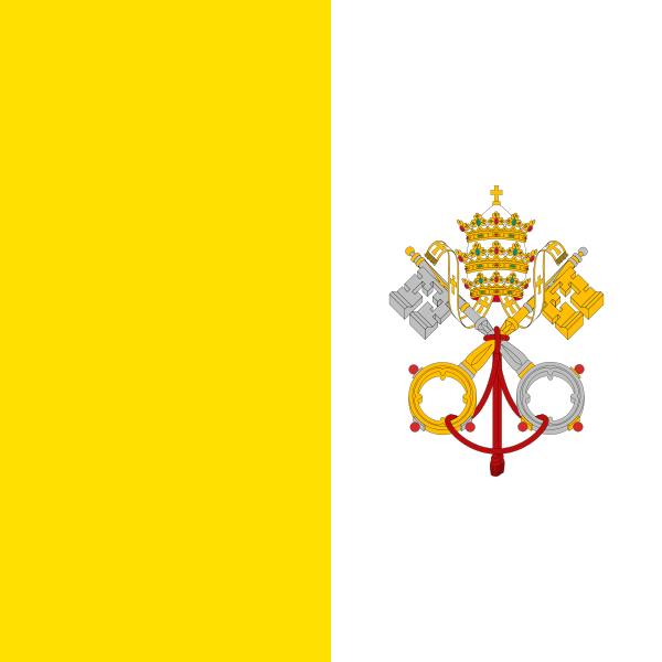 Bandeira da Cidade do Vaticano