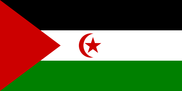 Flagge der Westsahara